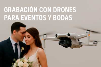 Grabación de Eventos y Bodas con Drones
